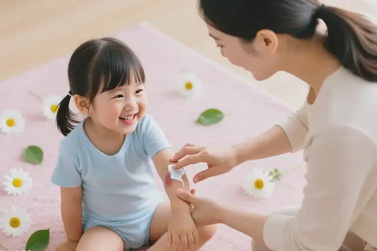 孩子大腿上偶爾長濕疹能夠徹底治愈嗎(圖4)