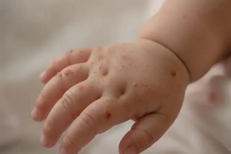 嬰兒手上有濕疹能靠自己自愈嗎(圖4)