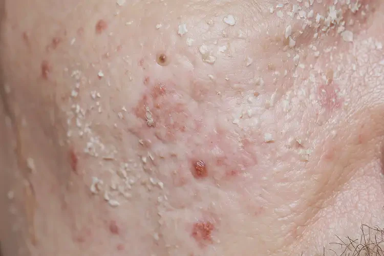 男生脖子長濕疹可不可以徹底自愈(圖3)