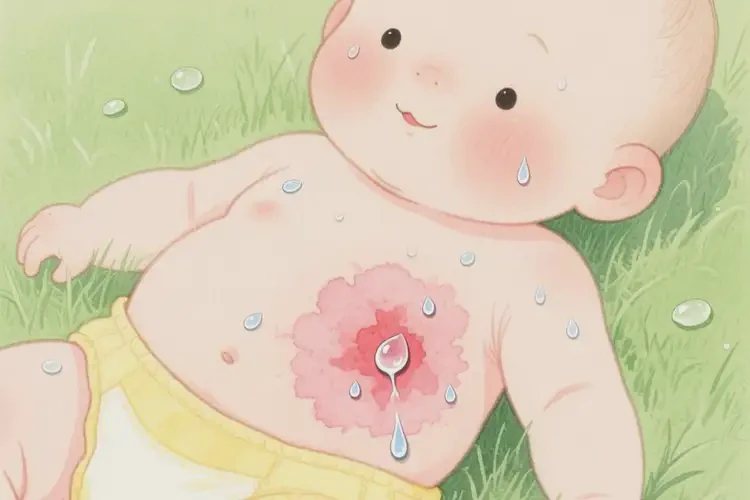 小兒肚子上出現(xiàn)濕疹不管它會(huì)自己痊愈嗎(圖1)