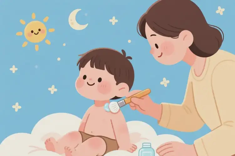 儿童脖子长湿疹不管它会自己痊愈吗(图3)