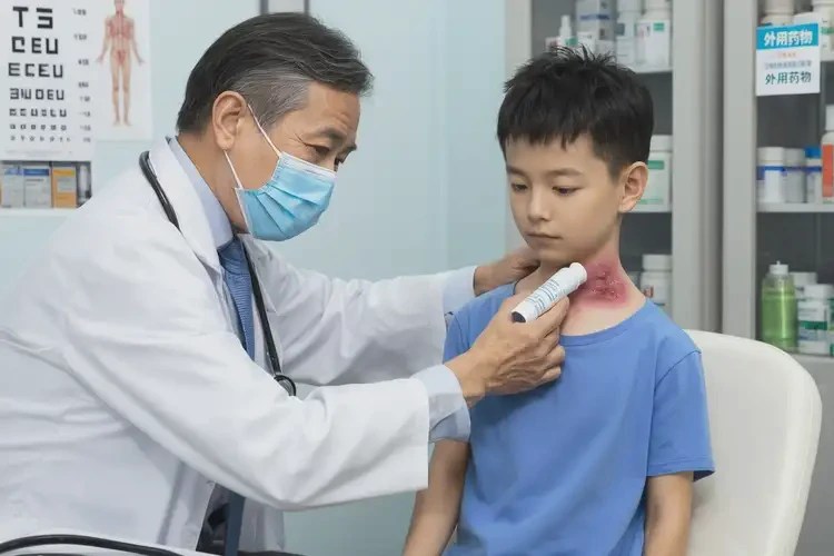 孩子脖子上長(zhǎng)濕疹可不可以徹底自愈(圖3)