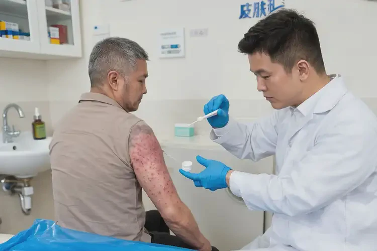 青年人屁股偶爾起濕疹不管它會(huì)自己自愈嗎(圖1)