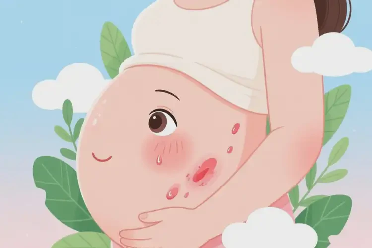 產(chǎn)婦肚子容易長濕疹能夠徹底治愈嗎(圖1)