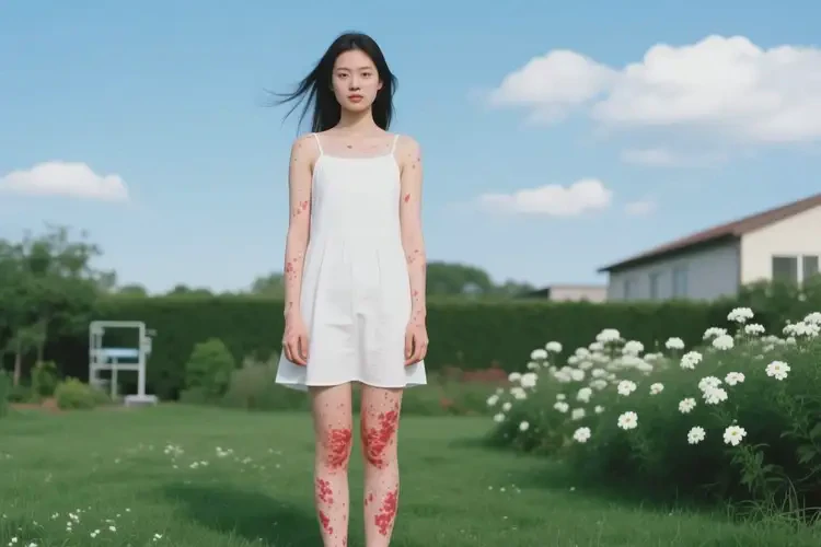 女生全身出湿疹不管它会自己自愈吗(图1)