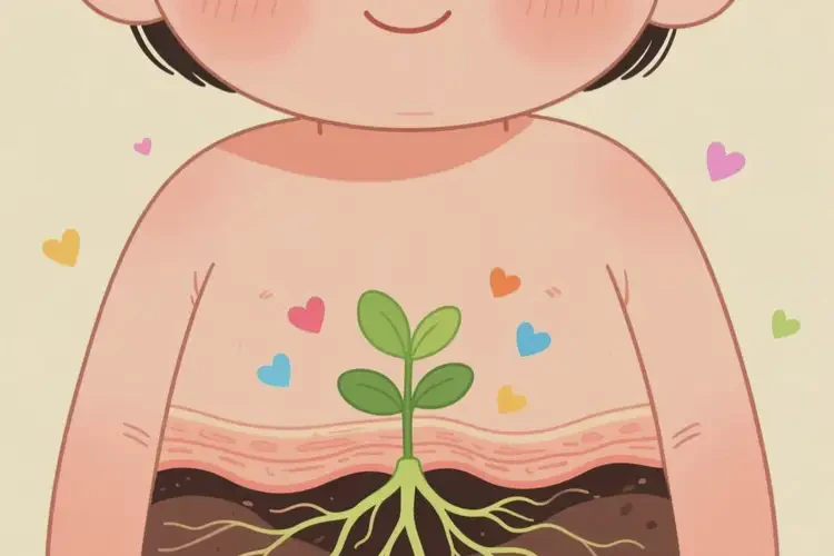 孩子肚子上经常起湿疹可以彻底自愈吗(图2)