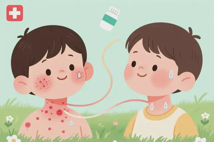 小孩脖子上出現(xiàn)濕疹能夠徹底治愈嗎(圖3)