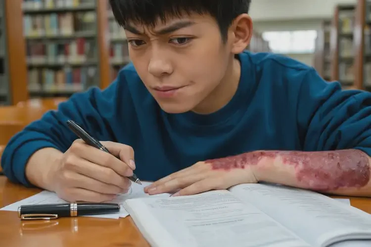 大學(xué)生身上出濕疹不管它會(huì)自己自愈嗎(圖4)