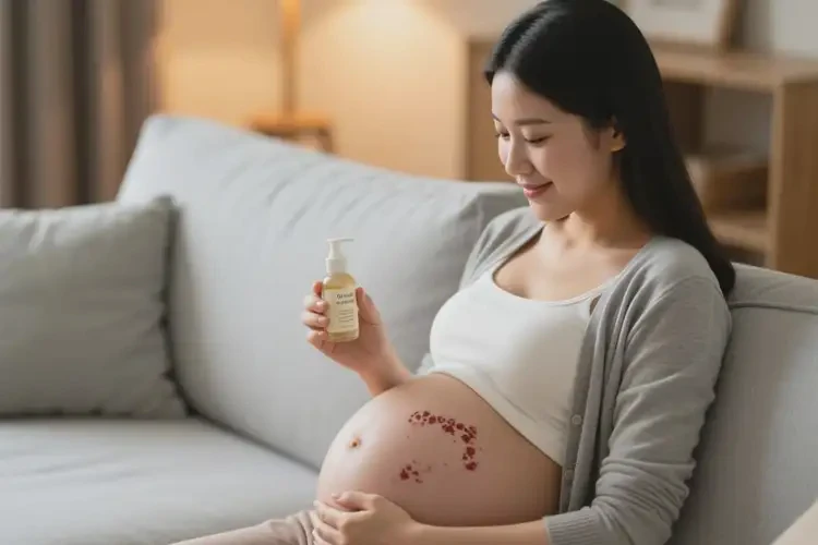 產(chǎn)婦肚子上偶爾起濕疹能夠徹底治愈嗎(圖3)