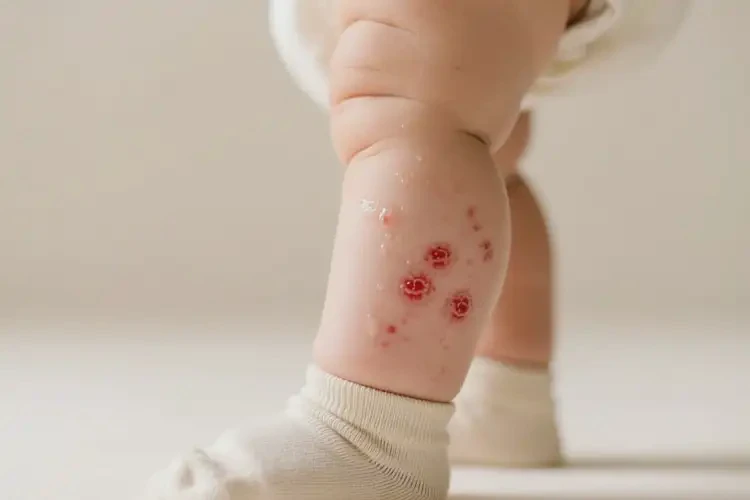 嬰幼兒小腿上有濕疹可以徹底自愈嗎(圖3)