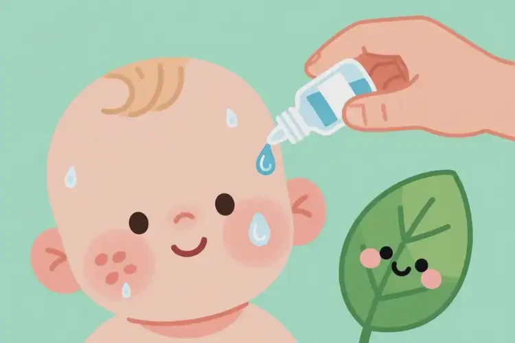 小兒面部容易長濕疹能夠徹底治愈嗎(圖1)
