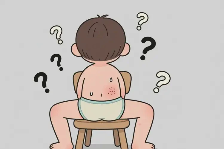 少儿屁股出现湿疹不管它会自己自愈吗(图2)