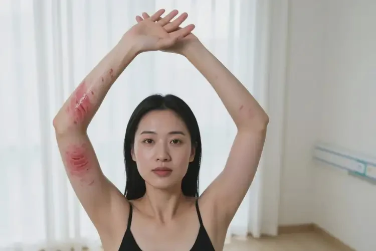 女性四肢偶爾起濕疹能徹底自愈嗎(圖2)