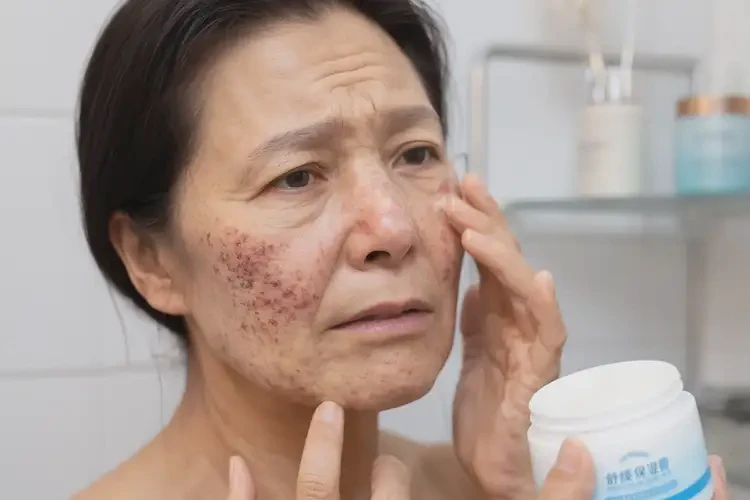 女生面部经常起湿疹不管它会自己好吗(图3)