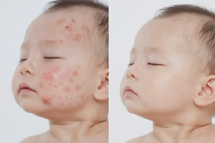 寶寶臉上偶爾長(zhǎng)濕疹能靠自己自愈嗎(圖3)