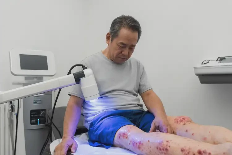 男性大腿經(jīng)常長濕疹不管它會自己痊愈嗎(圖2)