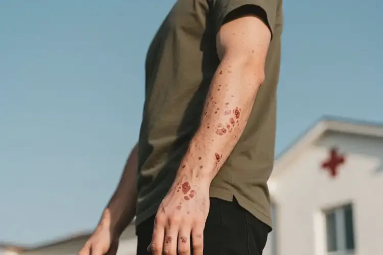 男人全身偶爾長(zhǎng)濕疹能不能徹底自愈(圖2)