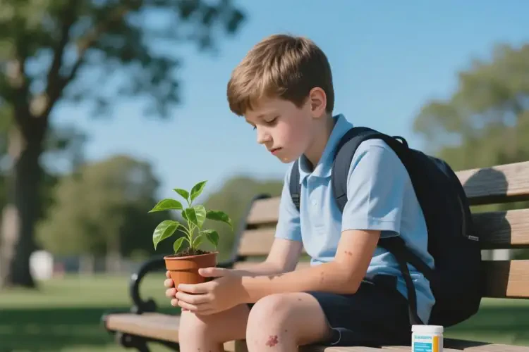 中學生全身有濕疹能靠自己自愈嗎(圖3)