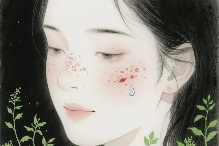 女人面部出濕疹能徹底自愈嗎(圖1)