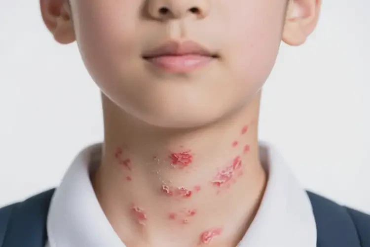 中學生脖子出濕疹不管它會自己痊愈嗎(圖4)