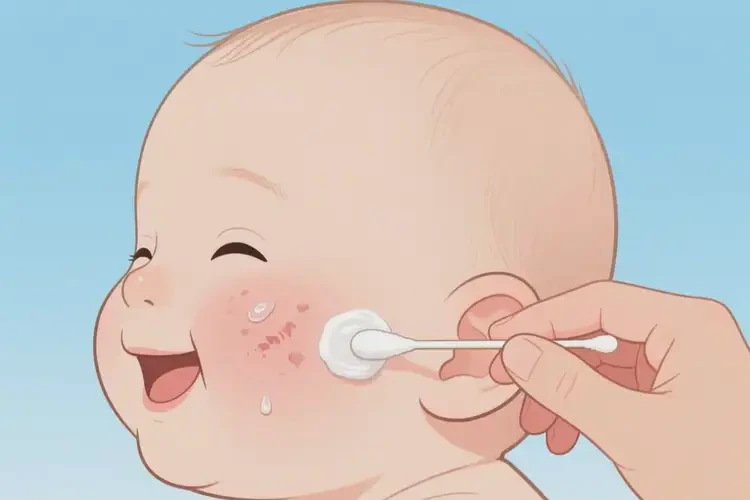 嬰兒面部經(jīng)常長濕疹能夠徹底治愈嗎(圖4)