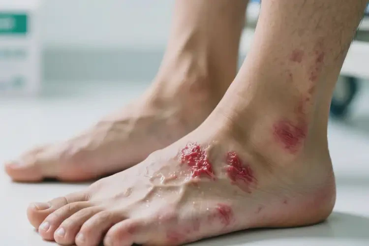 男人腳上經(jīng)常起濕疹能不能徹底自愈(圖4)