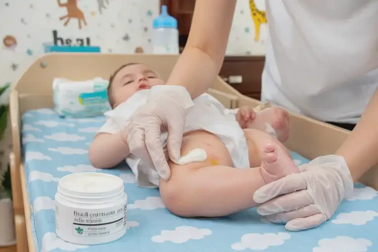 小孩屁股偶爾起濕疹能夠徹底治愈嗎(圖3)