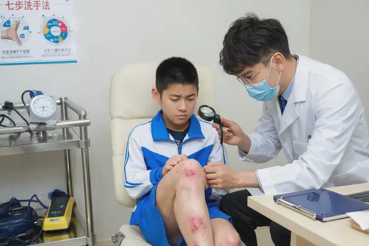 中學生大腿上起濕疹可以徹底自愈嗎(圖2)