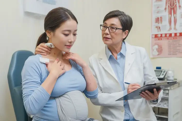 哺乳期媽媽脖子容易長濕疹能徹底自愈嗎(圖3)