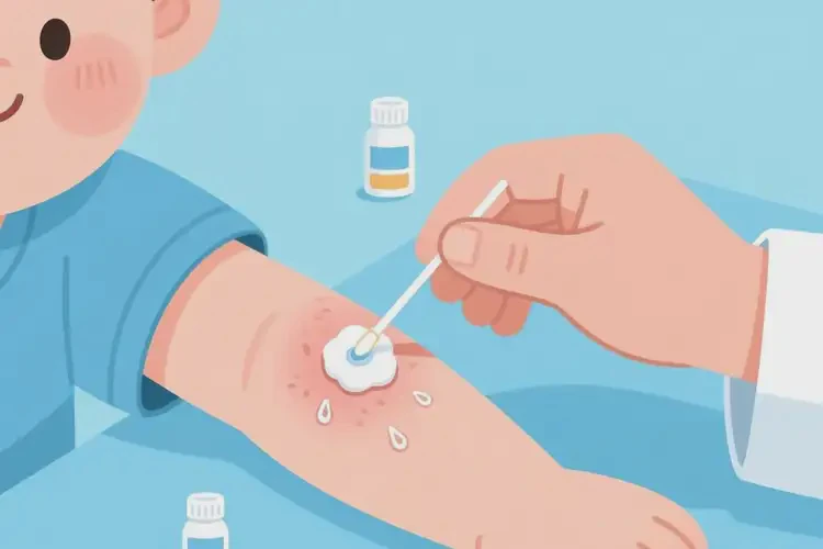 少兒手臂上容易長(zhǎng)濕疹能夠徹底治愈嗎(圖4)