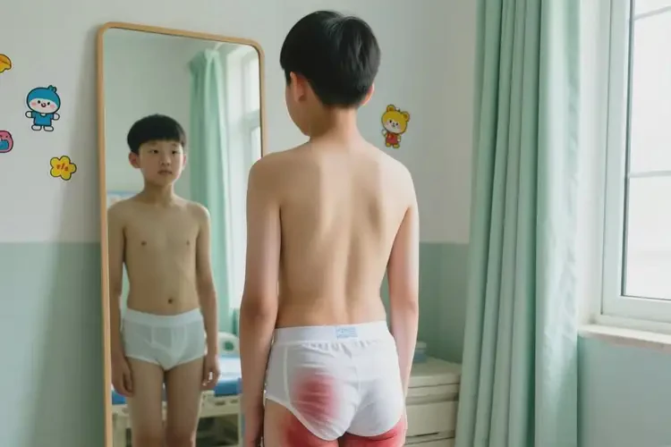 中學(xué)生屁股偶爾起濕疹能不能徹底自愈(圖1)