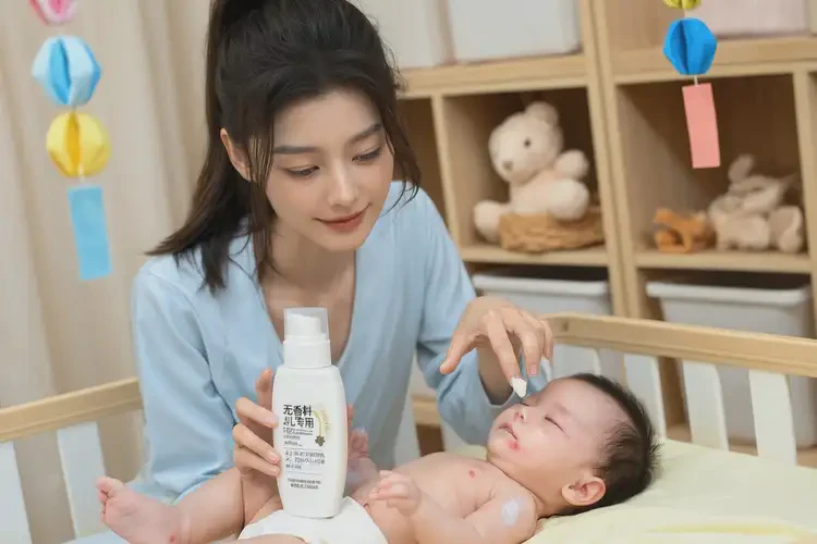 嬰兒肚子上出濕疹不管它會(huì)自己好嗎(圖3)