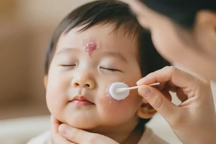 幼兒面部偶爾起濕疹能夠徹底治愈嗎(圖3)