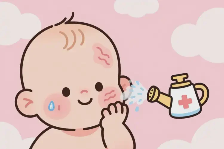 嬰幼兒面部容易長(zhǎng)濕疹能夠徹底治愈嗎(圖3)