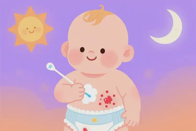 嬰幼兒屁股有濕疹可以徹底自愈嗎(圖1)