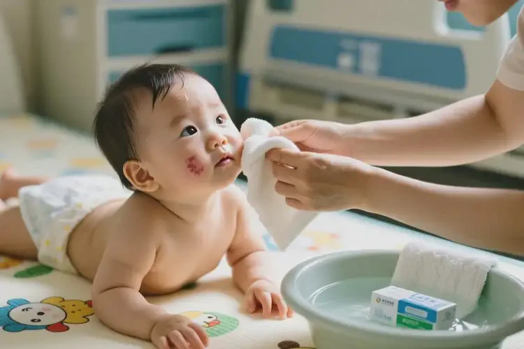 幼兒面部偶爾起濕疹能夠徹底治愈嗎(圖2)