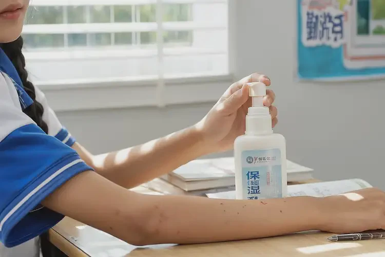 中學(xué)生四肢經(jīng)常長濕疹不管它會自己自愈嗎(圖2)