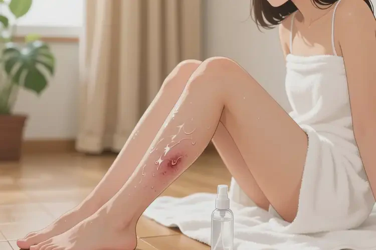 女生小腿偶爾長濕疹能徹底自愈嗎(圖2)