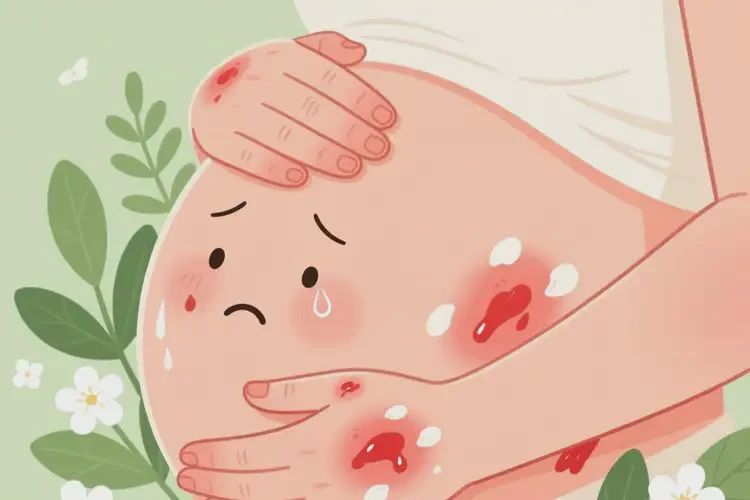 孕妇四肢有湿疹能够彻底治愈吗(图3)