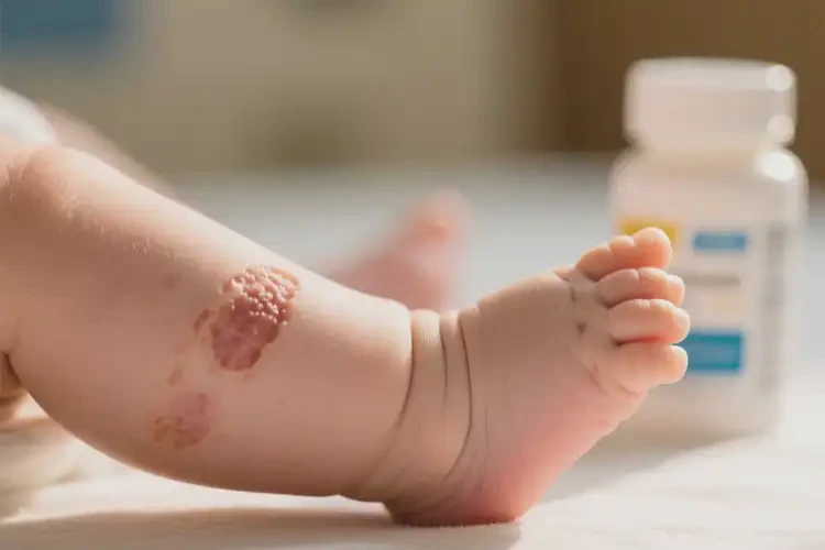 嬰幼兒小腿偶爾長濕疹不管它會自己痊愈嗎(圖4)