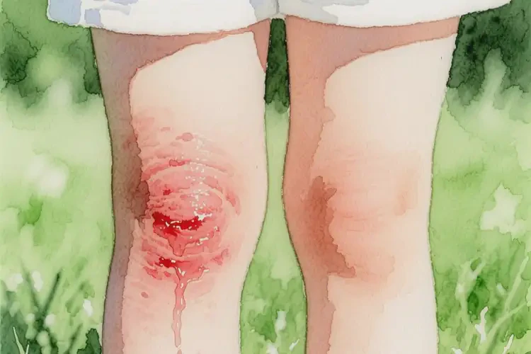 少兒大腿容易長濕疹不管它會自己痊愈嗎(圖2)