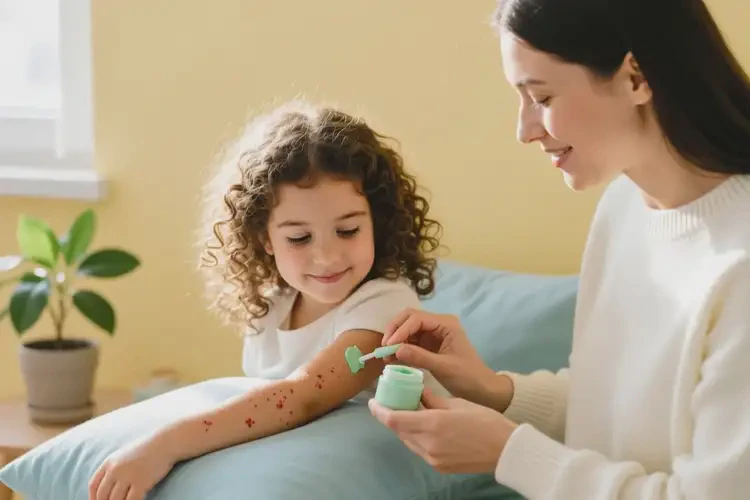 兒童手臂出濕疹能夠徹底治愈嗎(圖4)