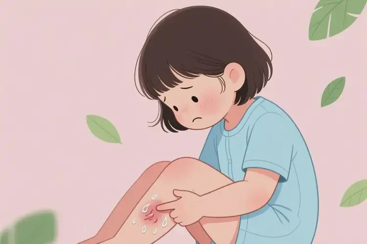 兒童四肢經(jīng)常長濕疹不管它會(huì)自己痊愈嗎(圖4)