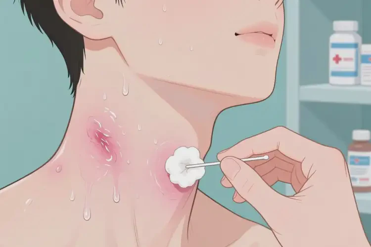 男生脖子上容易起濕疹能徹底自愈嗎(圖2)