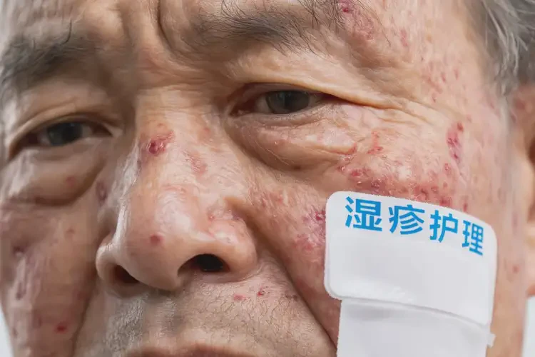 老人面部偶爾長(zhǎng)濕疹可不可以徹底自愈(圖4)