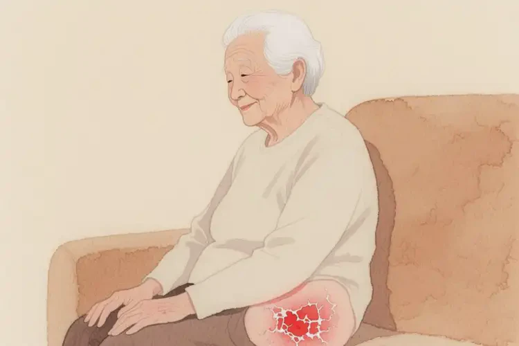 老年人肛周偶尔起湿疹不管它会自己痊愈吗(图1)