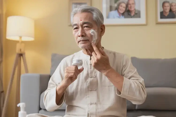 老年人面部有濕疹能夠徹底治愈嗎(圖2)