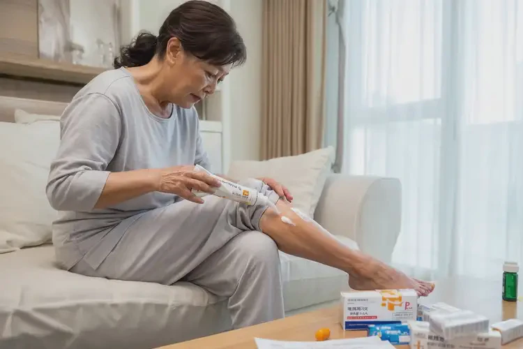 產(chǎn)婦小腿上起濕疹不管它會(huì)自己自愈嗎(圖1)