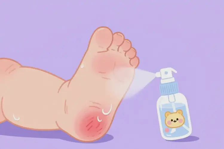 寶寶腳上容易長濕疹可不可以徹底自愈(圖2)