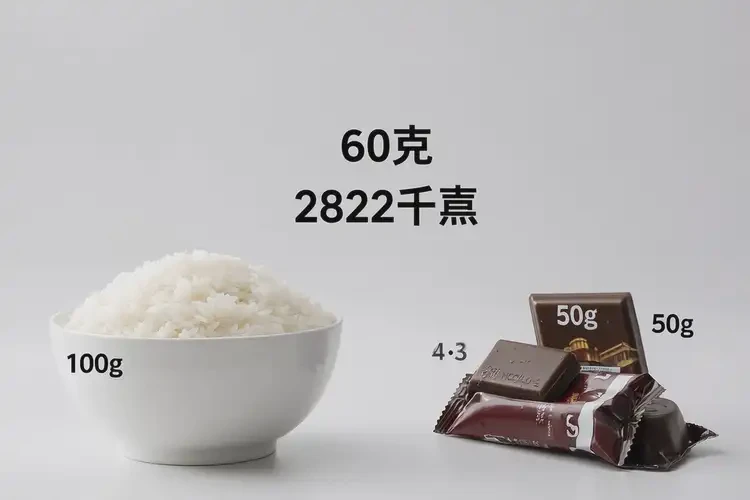 60克2822千焦相当于多少食物(图4)